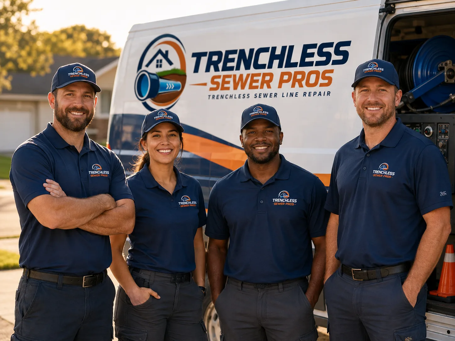 Trenchless Sewer Repair company in Wells, MI
